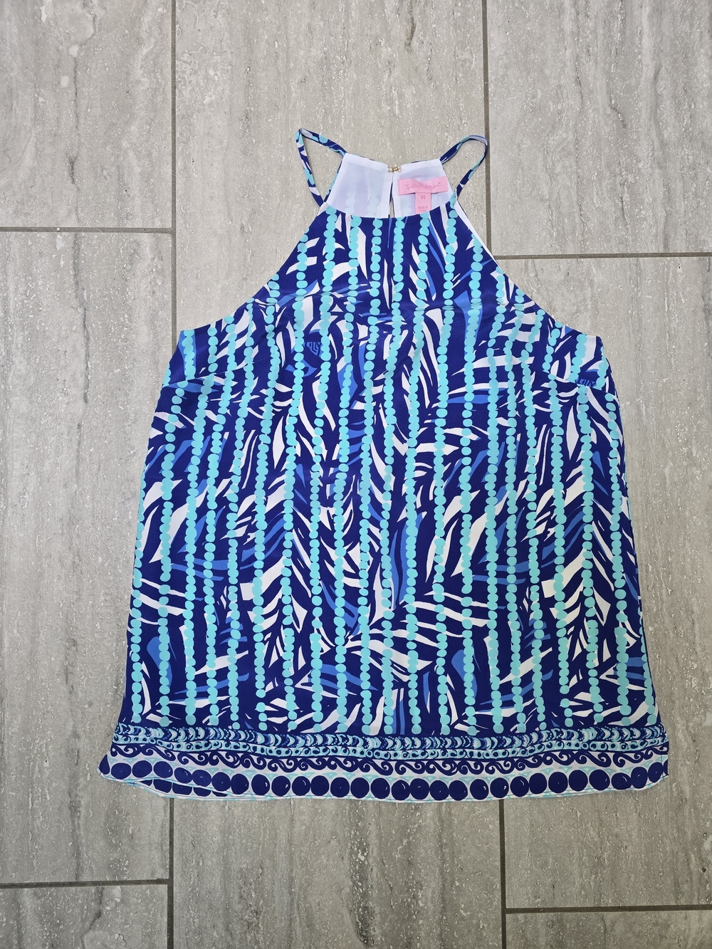 Lilly Pulitzer Halter Neck Women’s Top, XS